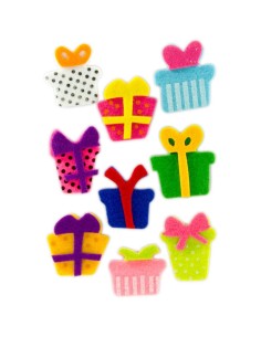 Fieltro adhesivo Formas 3D Regalos