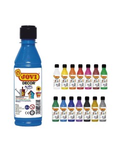 Pintura plástica escolar Jovidecor 250ml