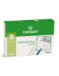 Papel Vegetal Basik Liso A4 250u