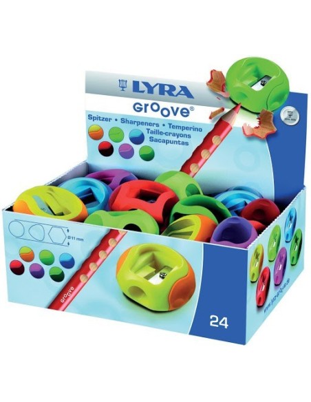 Sacapuntas Jumbo Groove