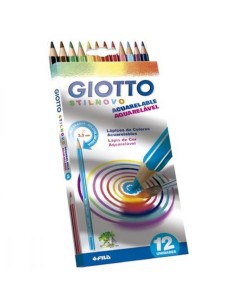 Lápiz Stilnovo Acuarelable 12 colores