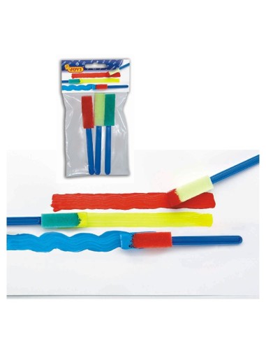 Pinceles de espuma pequeños Jovi