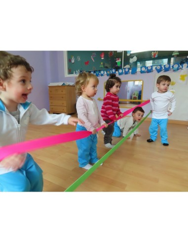 Cinta delimitadora con guías