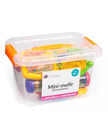 Mini cofre instrumentos de música