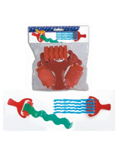 Rodillos de pintura escolares