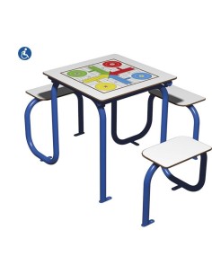 Mesa juegos exterior INCLUSIVA 2