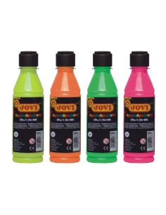 Témpera escolar FOSFORESCENTE Jovi 250ml