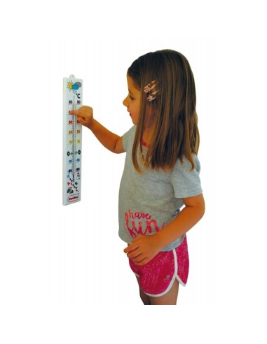 Termometro de plástico