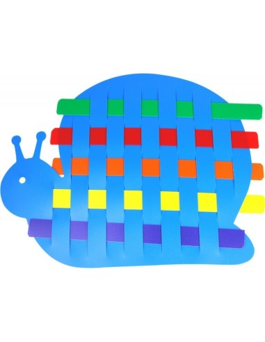 Tira de la tira mariposa-caracol