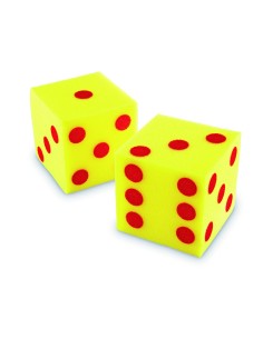 Dados foam gigantes puntos 2u