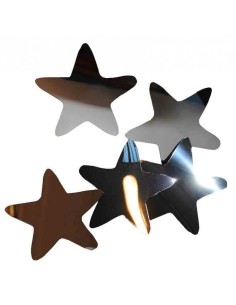 Espejo cara estrella 12cm 10u