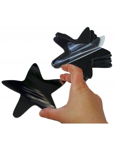 Espejo cara estrella 12cm 10u
