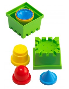 Moldes de agua y arena 4u