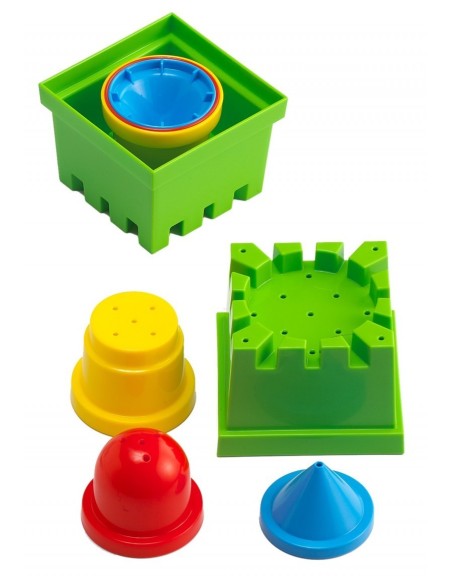Moldes de agua y arena 4u