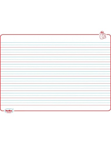 Pizarra de pre-escritura 5u