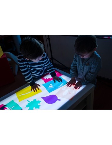 Siluetas de hojas Montessori