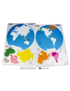 Descubre los continentes del mundo