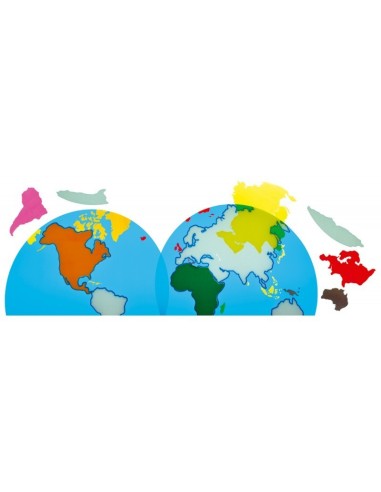 Descubre los continentes del mundo