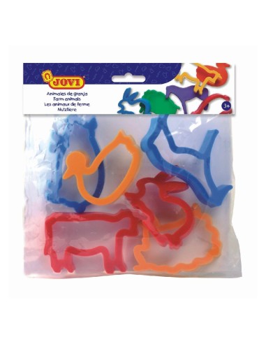 Moldes para plastilina JOVI bolsa