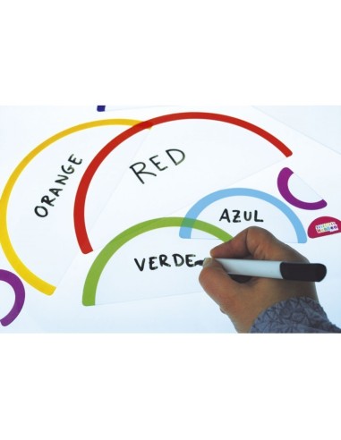 Arcoiris Waldorf para mesa de luz 2u