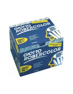 Tiza Blanca Robercolor 100u