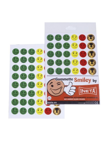 Gomets Mr Smiley 12 hojas