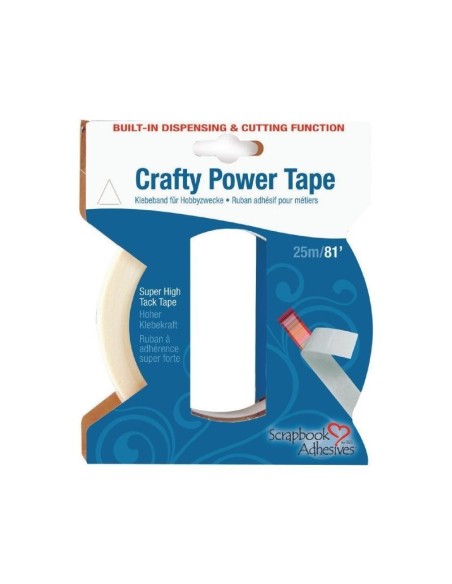 Cinta adhesiva doble cara Crafty 25x6