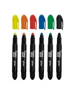 Marcador Decorglass 6 colores 2