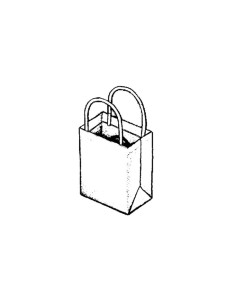 Mini bolsa textil 13x18x5cm 2