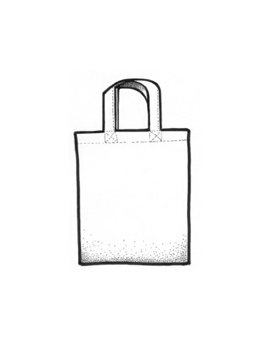 Bolsa textil con asa 38x42cm