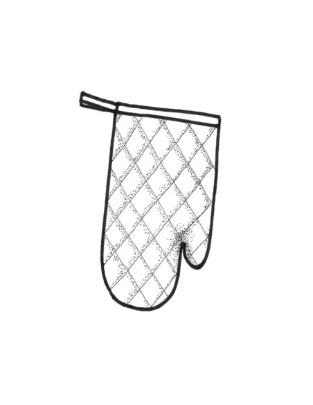 Manopla textil 18x30cm