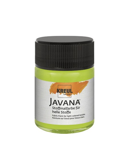 Pintura tela Javana flúor verde 50ml