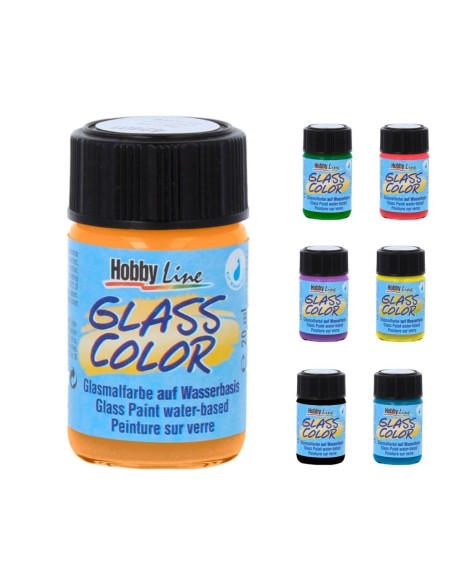 Pintura Cristal Transparente unicolor 20ml