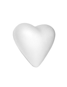 Corazón de Pórex 50mm bolsa 30u