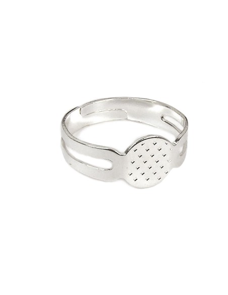 Fornitura-anillo base 8x12mm 10u