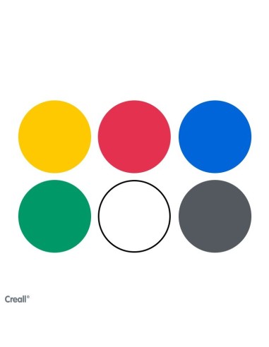 Pintura para Cristal removible 6 colores