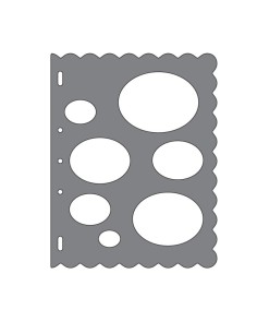 Plantilla Fiskars Óvalos 2