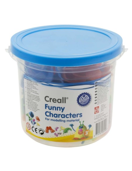 Partes del cuerpo divertidas para plastilina