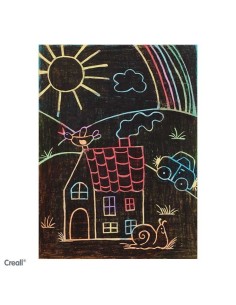Pintura rascar Creall Opaca Negro 2