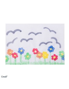 Témpera Creall con esponja 6 colores 2