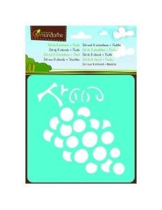 Plantillas Mandarine Frutas 6u