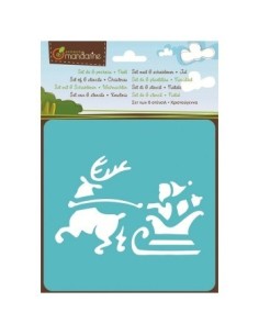 Plantillas Mandarine Navidad 6u