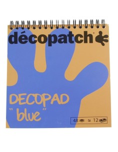 Décopatch Bloc Color 15X15 Azul