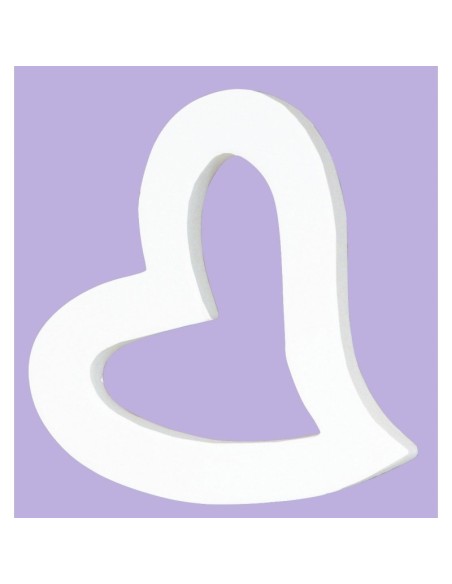 Décopatch Simbolo 12cm Corazón Hueco Sexy