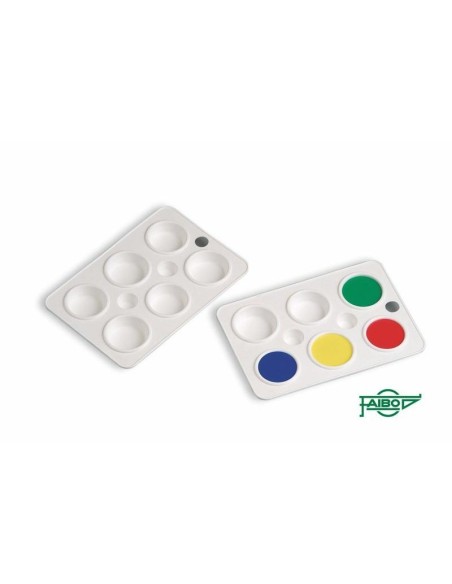 Bandeja para pintura 6 huecos