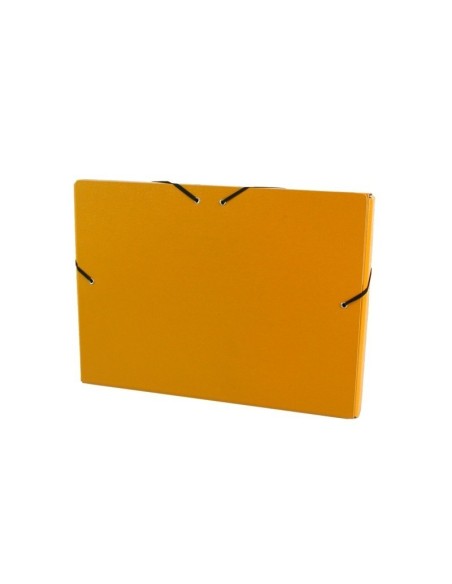 Carpeta de proyectos de cartón con gomas