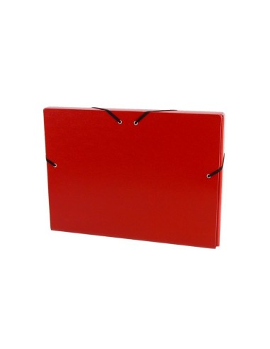 Carpeta de proyectos de cartón con gomas