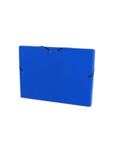 Carpeta de proyectos de cartón con gomas