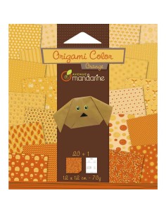 Origami 12X12 Naranja 20h