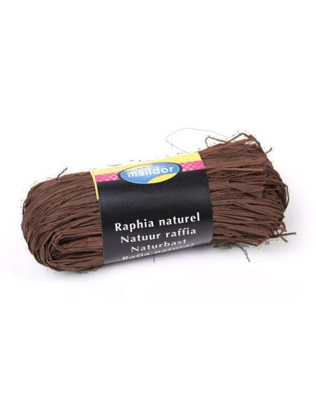 Rafia Marrón 50g